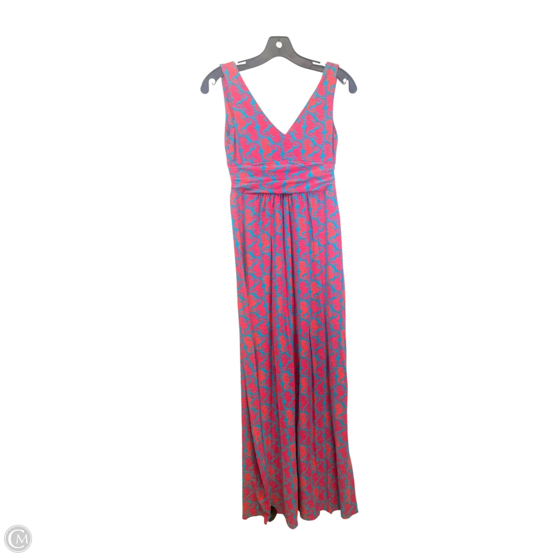 Dress Designer By Lilly Pulitzer In Blue & Pink, Size: Xs