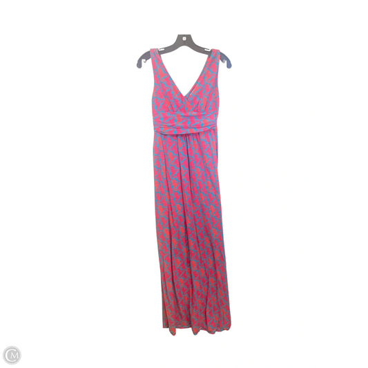 Dress Designer By Lilly Pulitzer In Blue & Pink, Size: Xs
