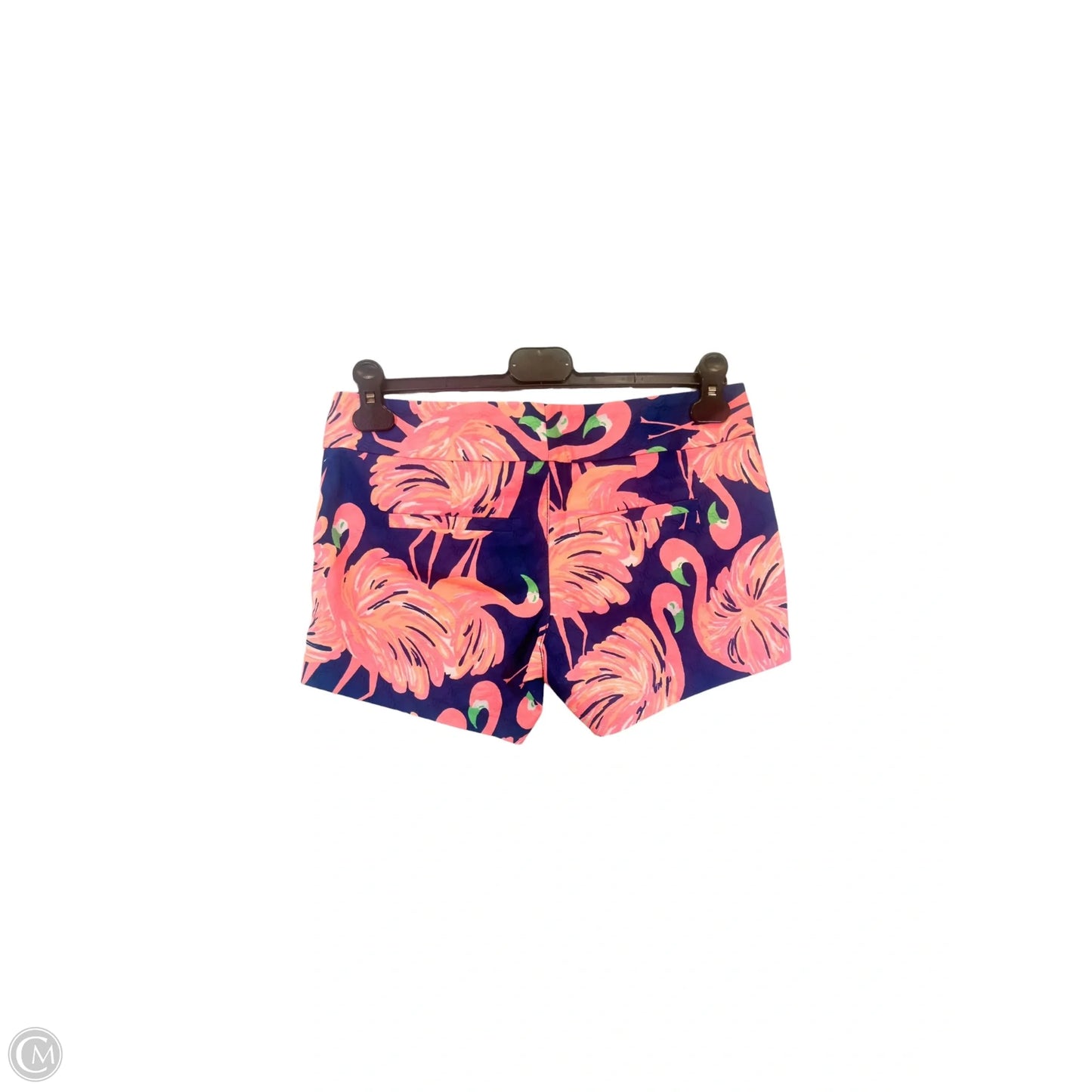 Shorts Designer By Lilly Pulitzer In Blue & Orange, Size: 2