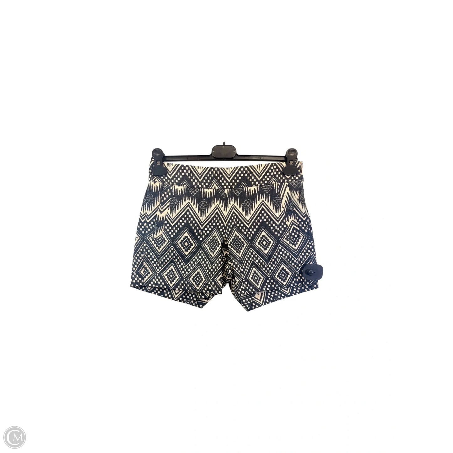 Shorts By J. Crew In Black & Cream, Size: 0