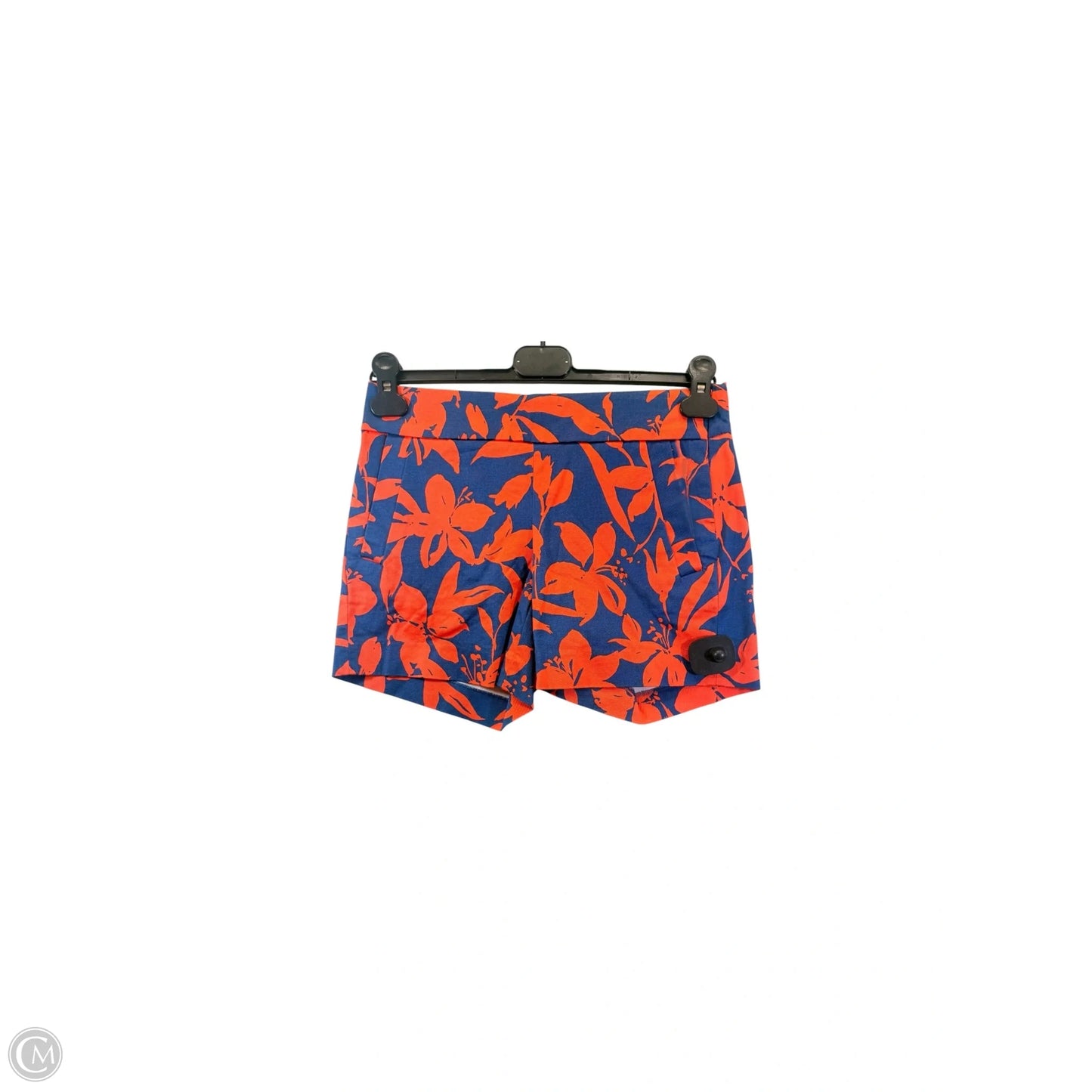 Shorts By J. Crew In Blue & Orange, Size: Xxs