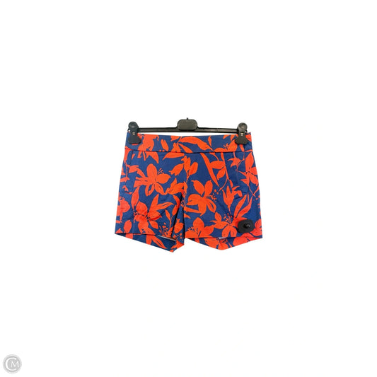 Shorts By J. Crew In Blue & Orange, Size: Xxs
