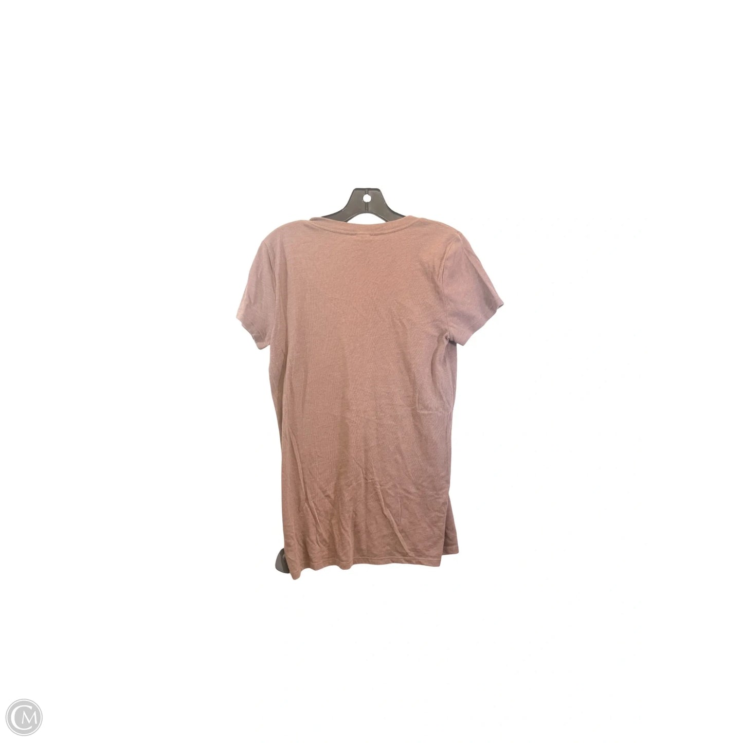 Top Short Sleeve Basic By Victorias Secret In Brown, Size: L
