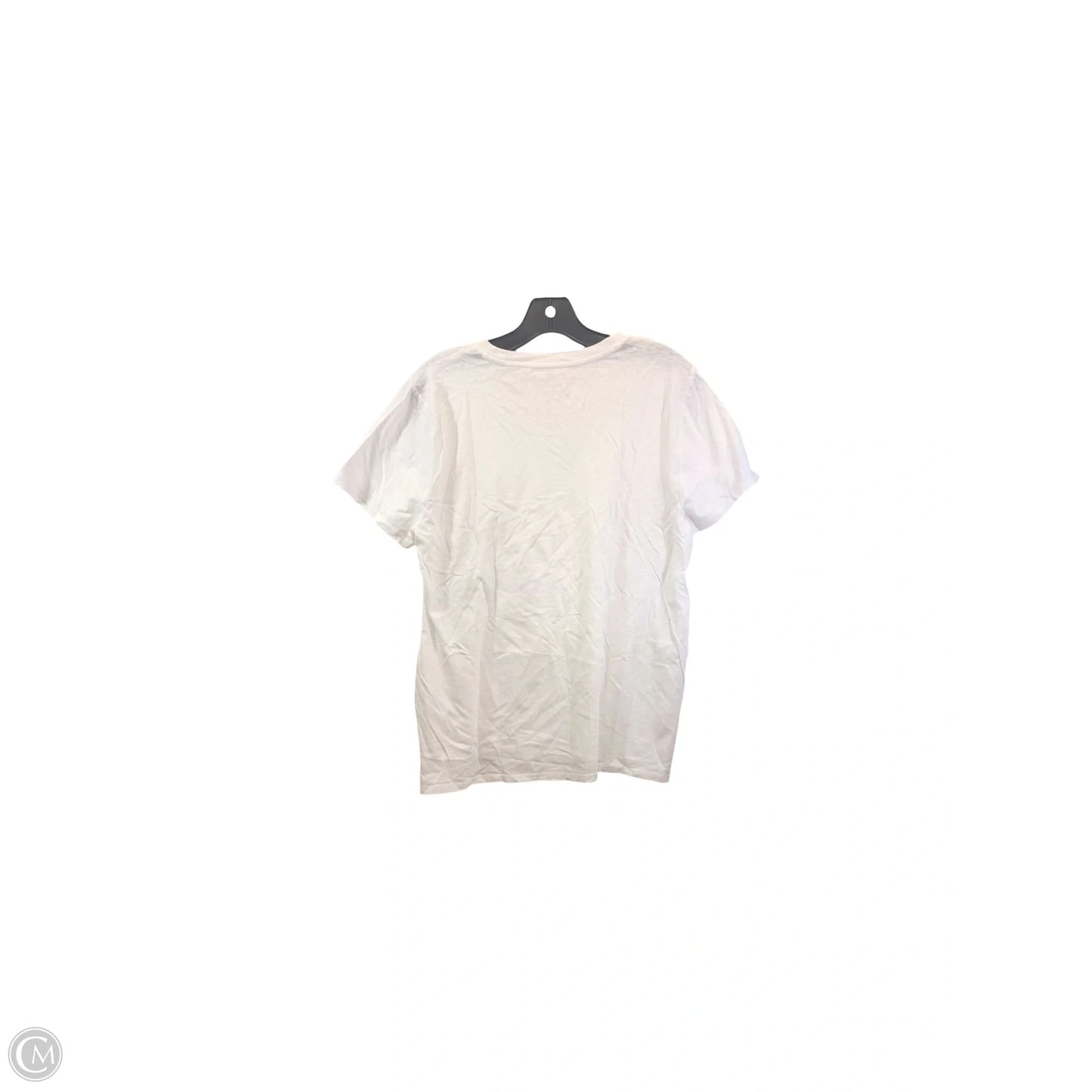 Top Short Sleeve Basic By Lucky Brand In White, Size: Xl