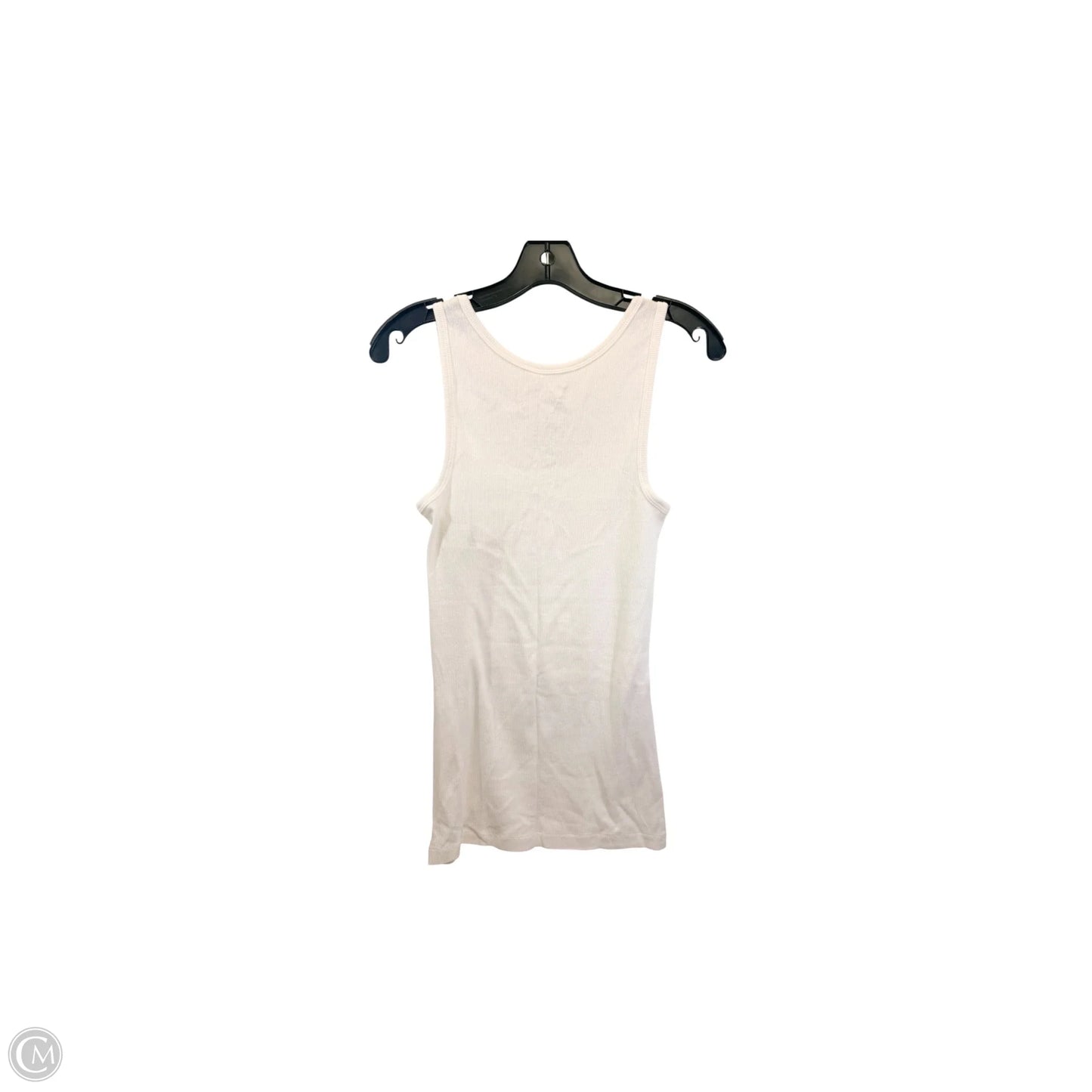 Tank Top By Gap In White, Size: L