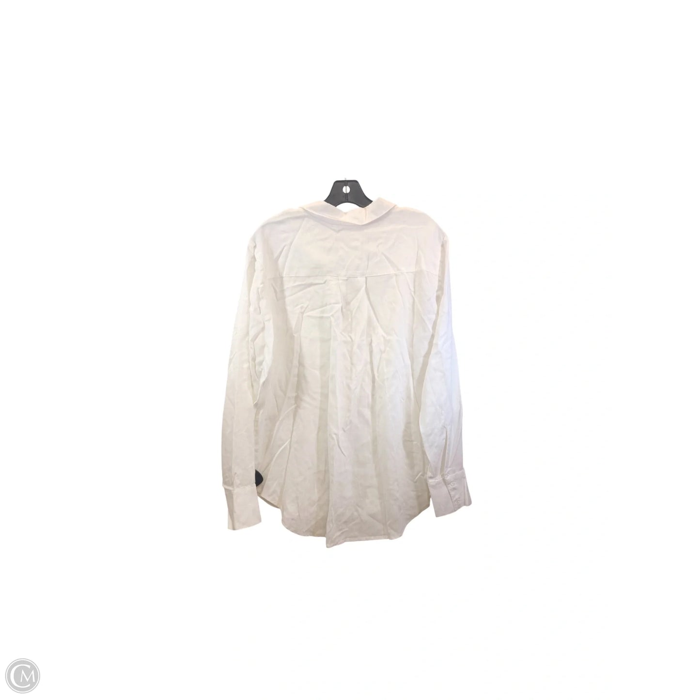 Top Long Sleeve By Cloth & Stone In White, Size: L