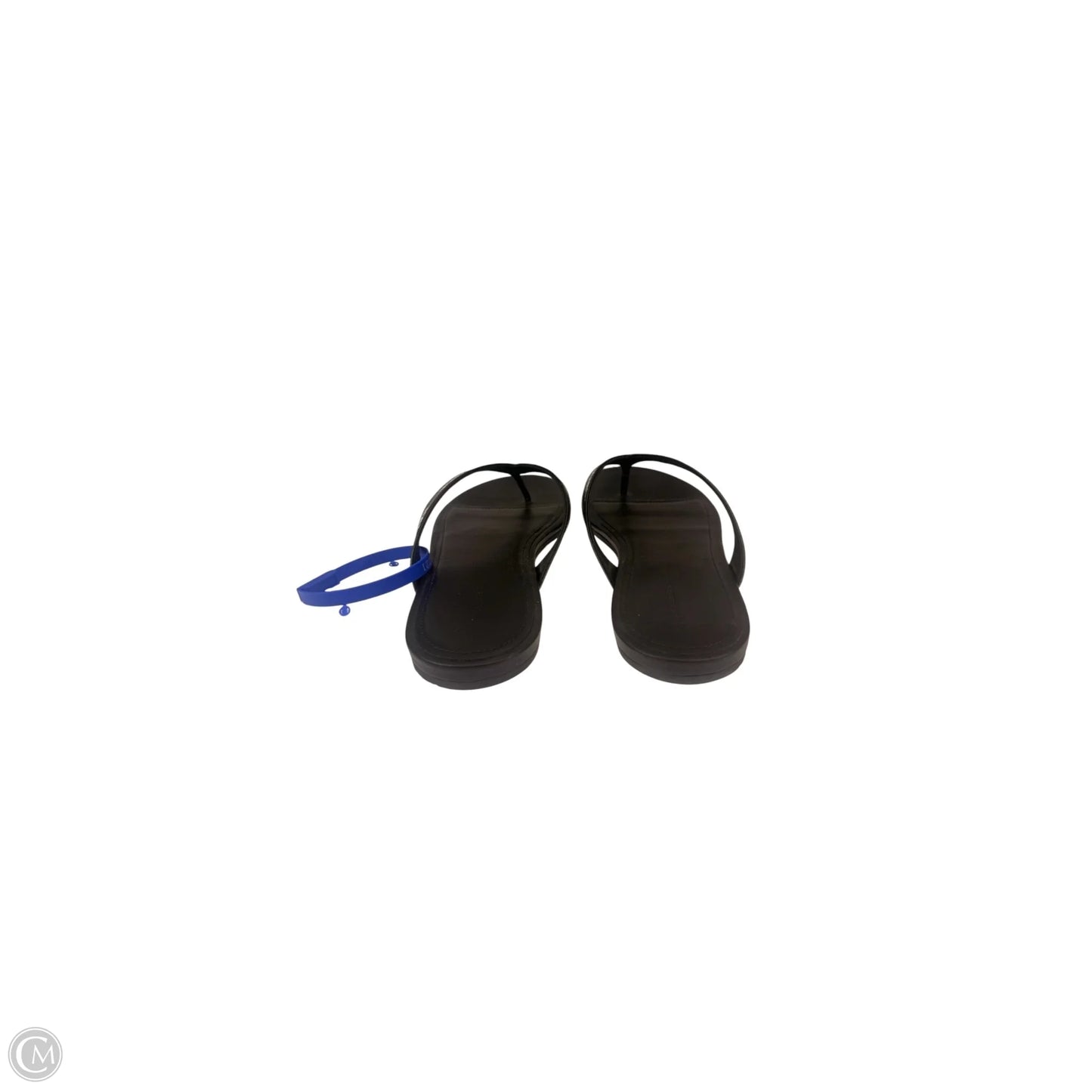 Sandals Luxury Designer By Balenciaga In Black & White, Size: 10