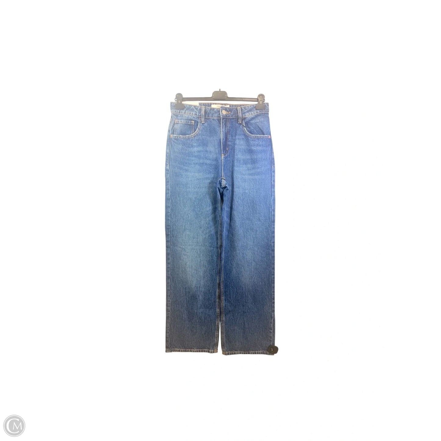 Jeans Wide Leg By Dynamite Denim HEIDI In Blue Denim, Size: 8
