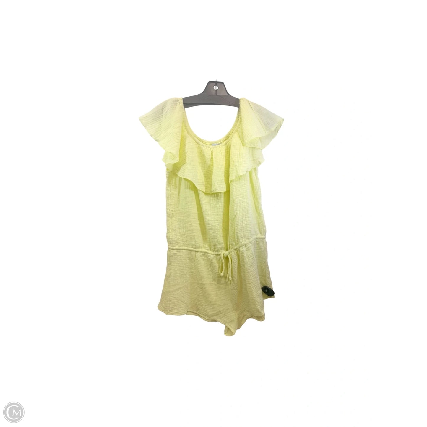 Romper By Eberjey In Yellow, Size: M