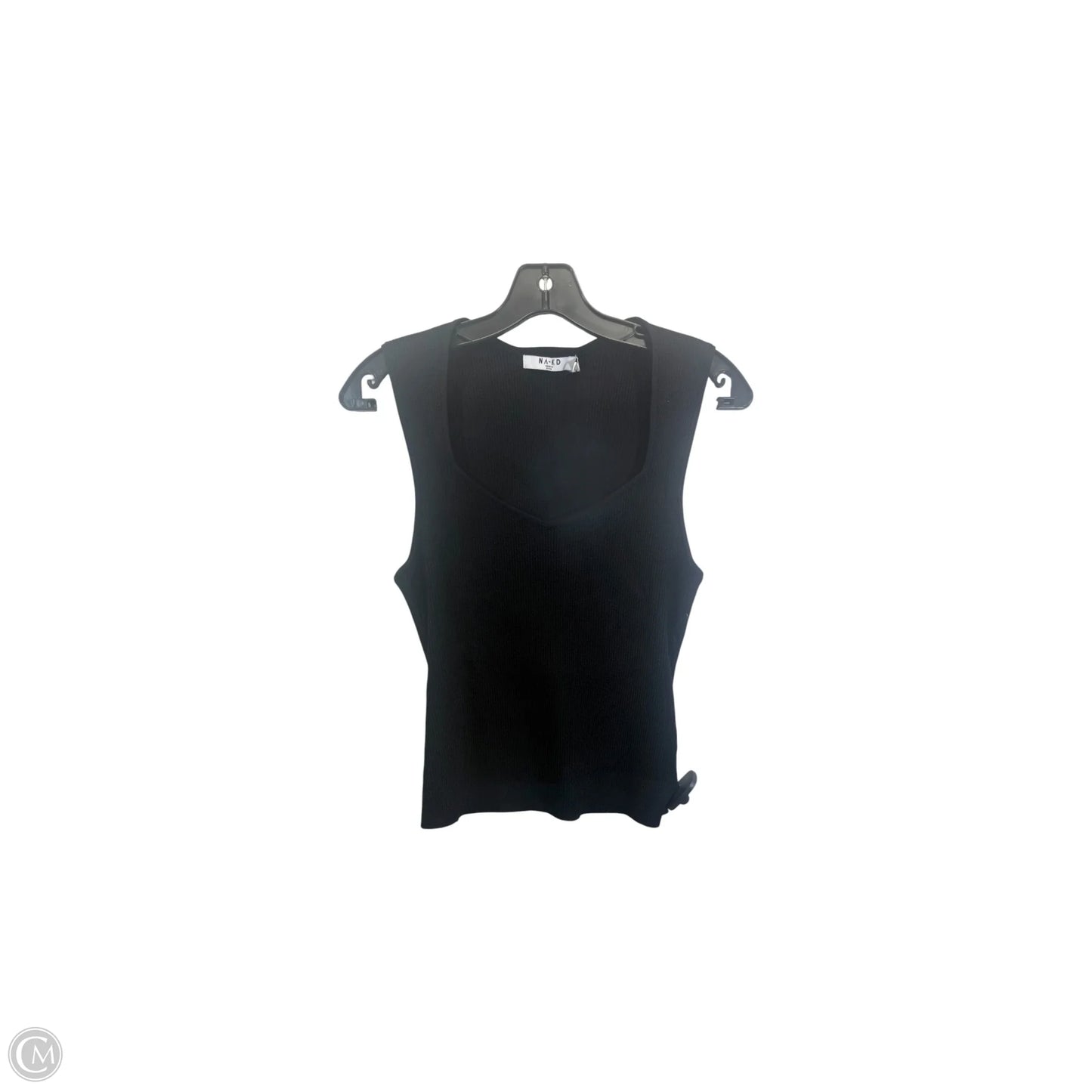 Top Sleeveless By Na-Kd In Black, Size: M
