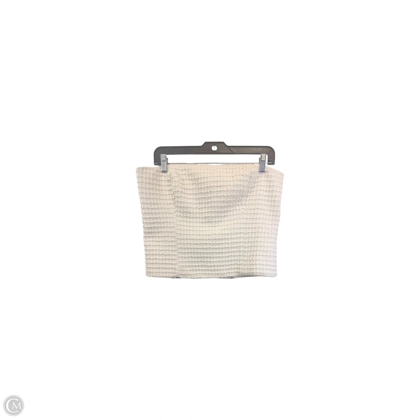 Top Sleeveless By Reformation In Cream, Size: L