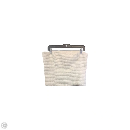 Top Sleeveless By Reformation In Cream, Size: L