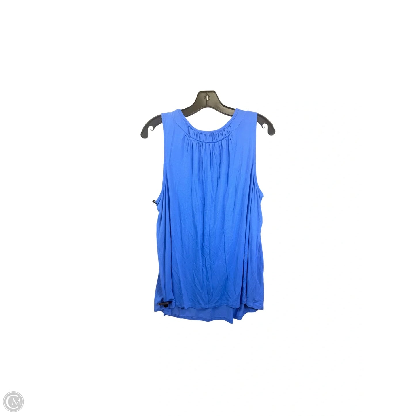 Top Sleeveless By Simply Vera In Blue, Size: L