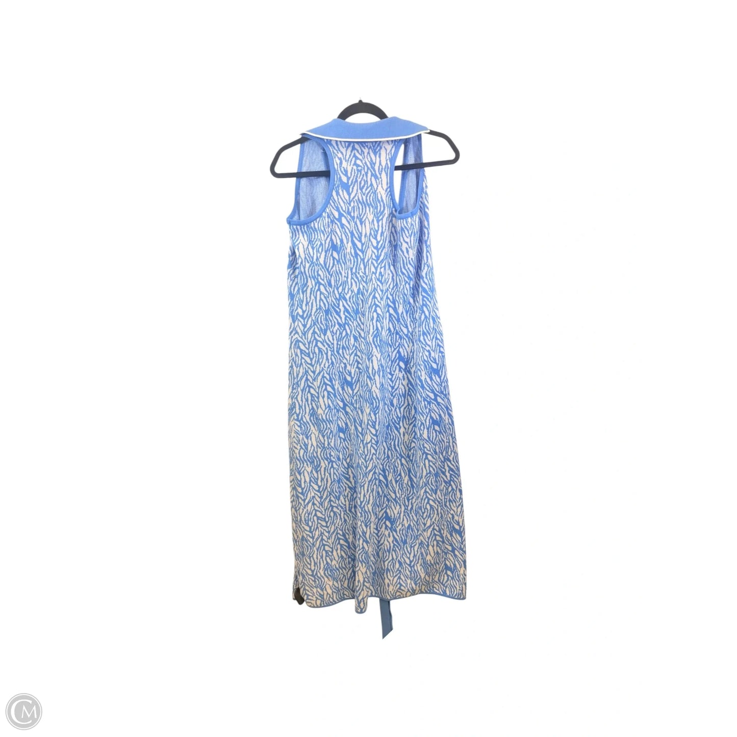 Dress Designer By Diane Von Furstenberg In Blue & White, Size: Xs