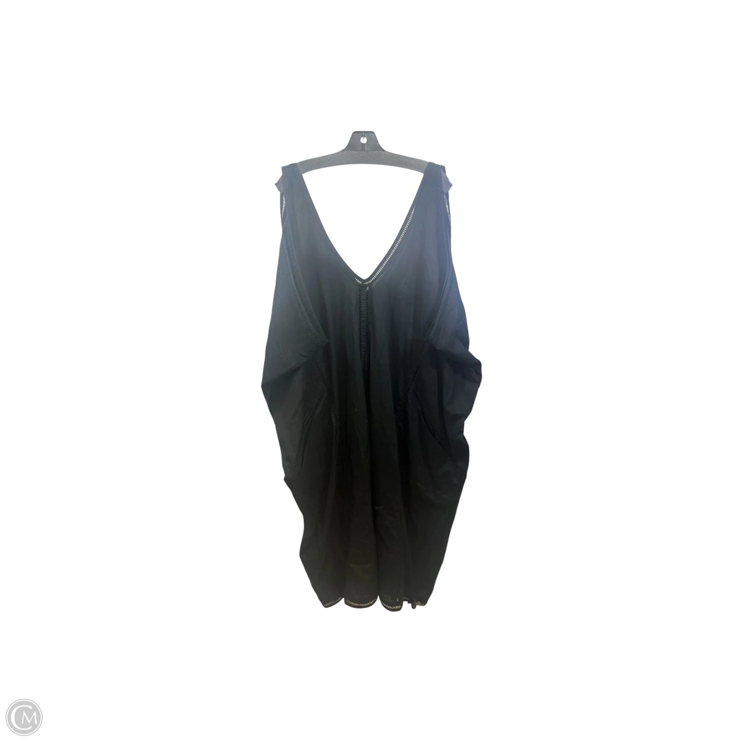 Swimwear Cover-up By ArteSands In Black, Size: 3x