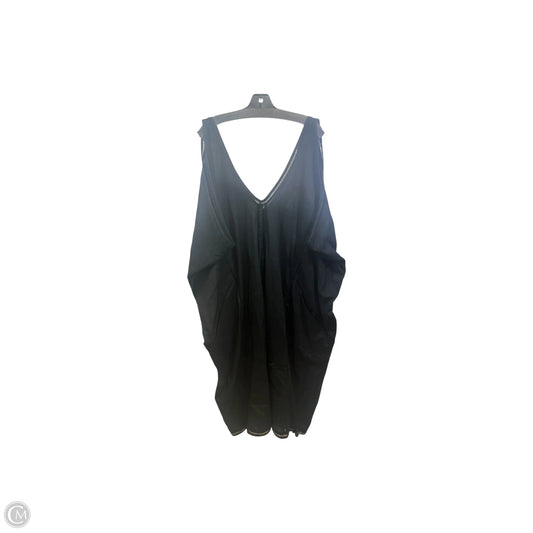 Swimwear Cover-up By ArteSands In Black, Size: 3x