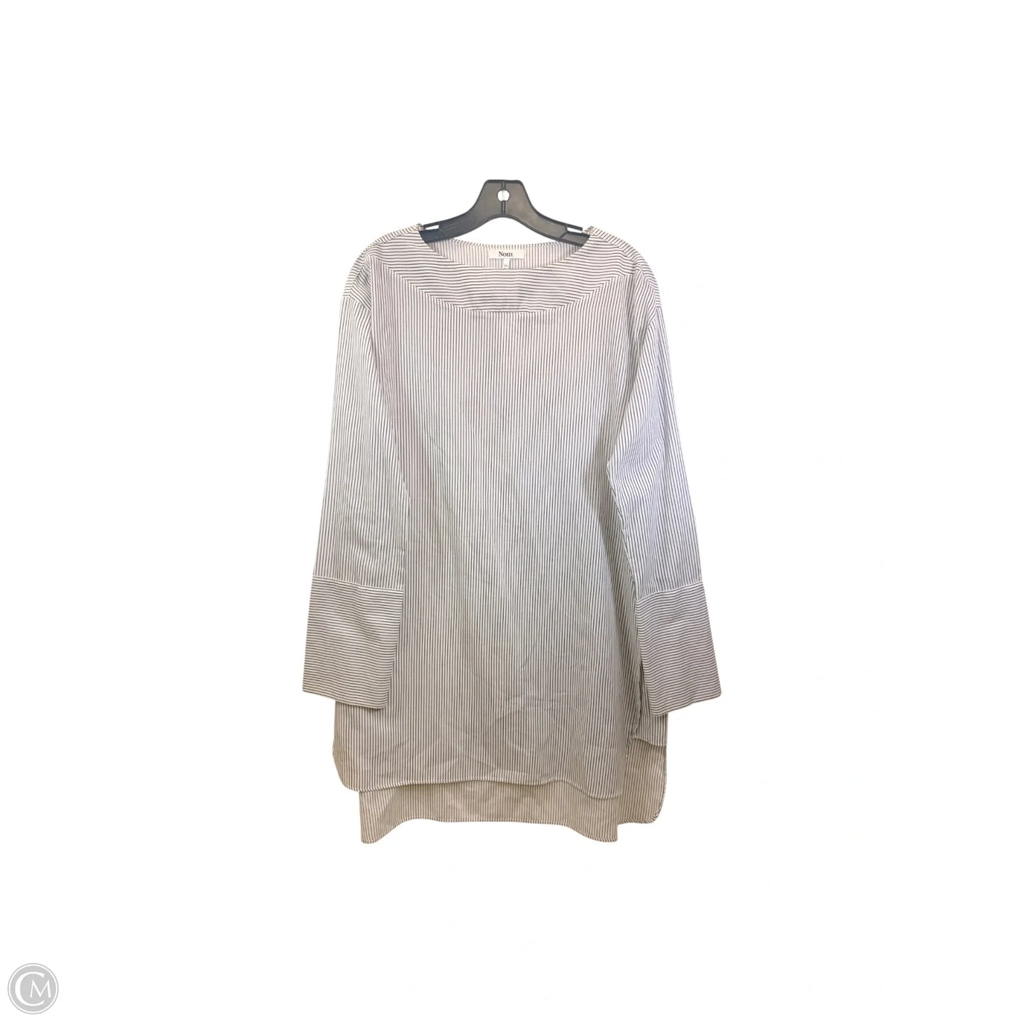 Tunic Long Sleeve By Noul In Black & White, Size: M
