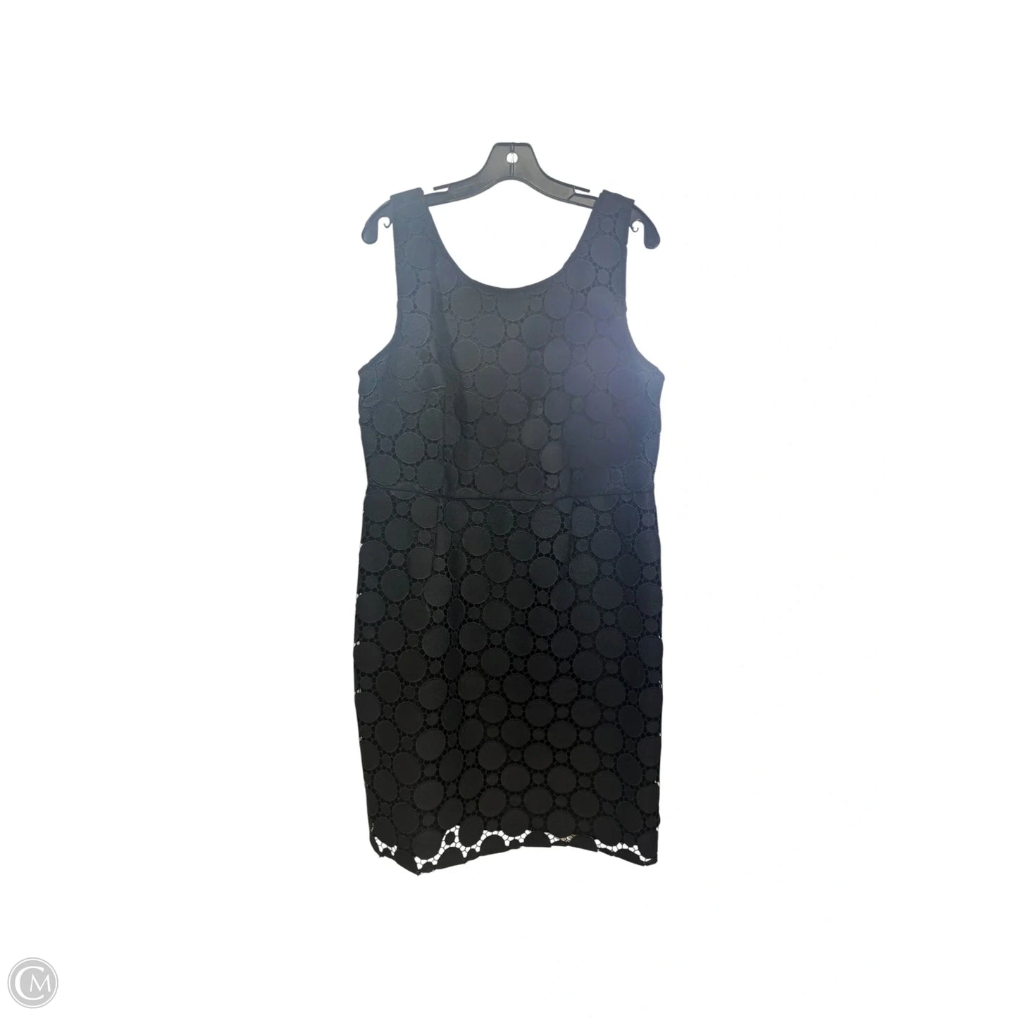 Dress Casual Midi By Dkny In Black, Size: Xl