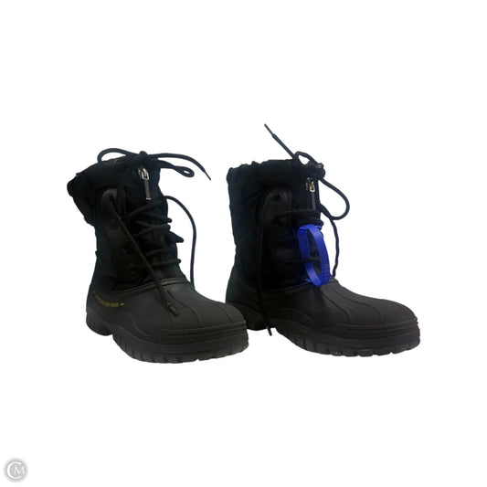 Boots Luxury Designer By Dior In Black, Size: 7