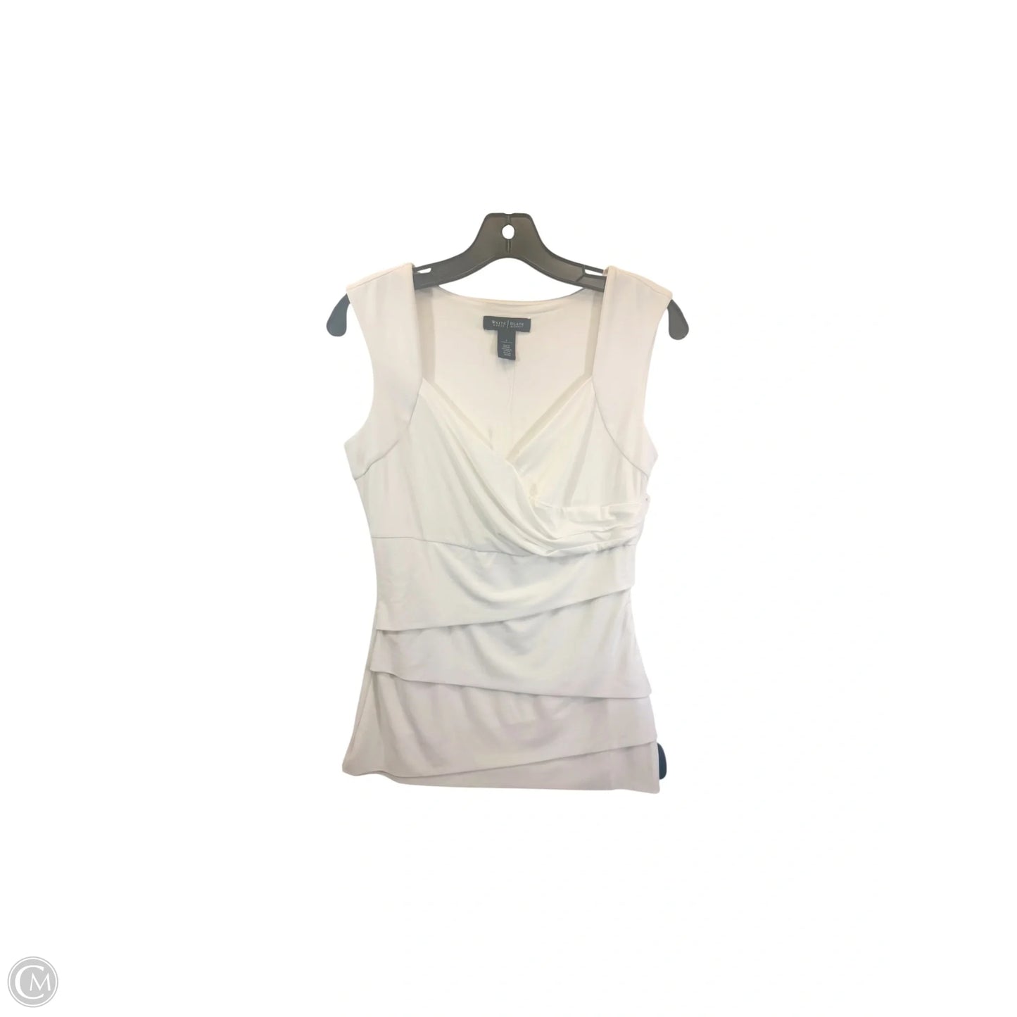 Top Long Sleeve By White House Black Market In White, Size: S