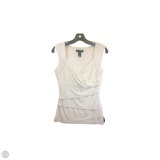 Top Long Sleeve By White House Black Market In White, Size: S