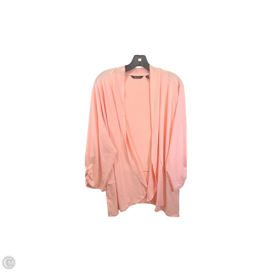 Cardigan By Iman Hsn In Peach, Size: 3x