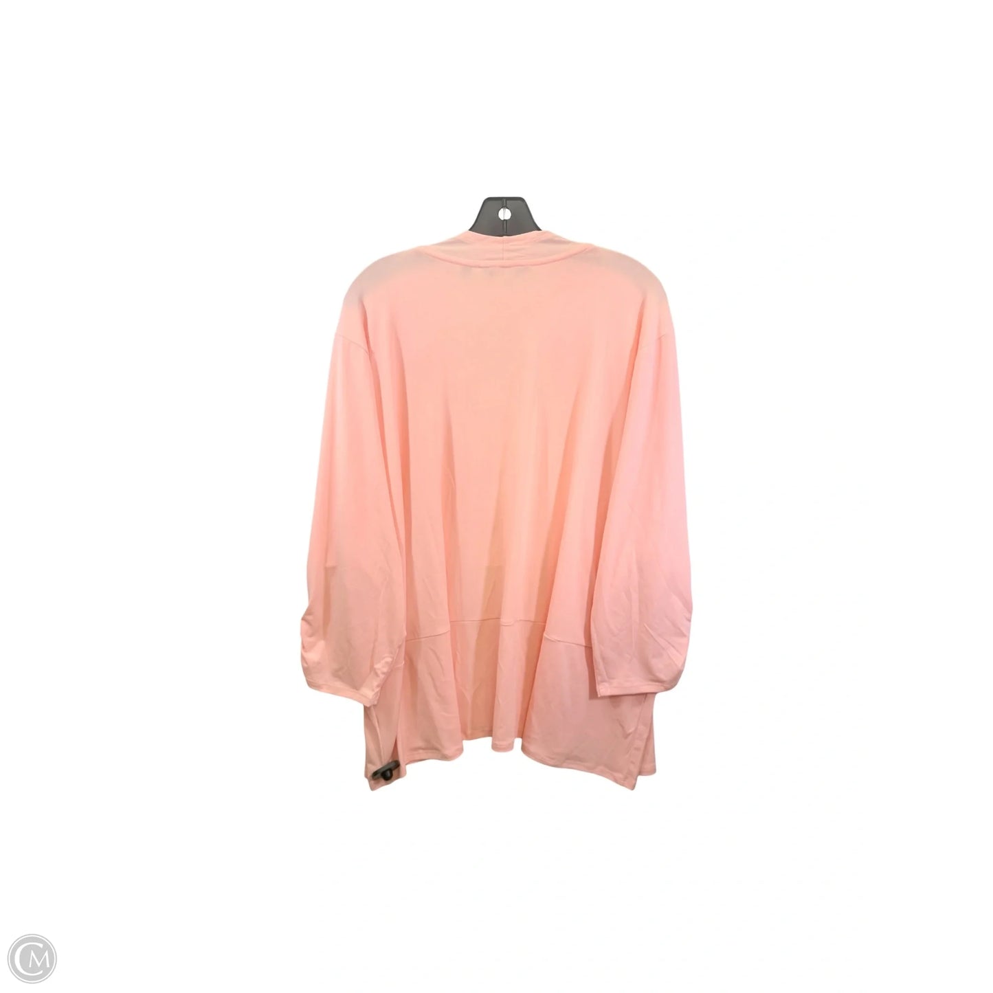 Cardigan By Iman Hsn In Peach, Size: 3x