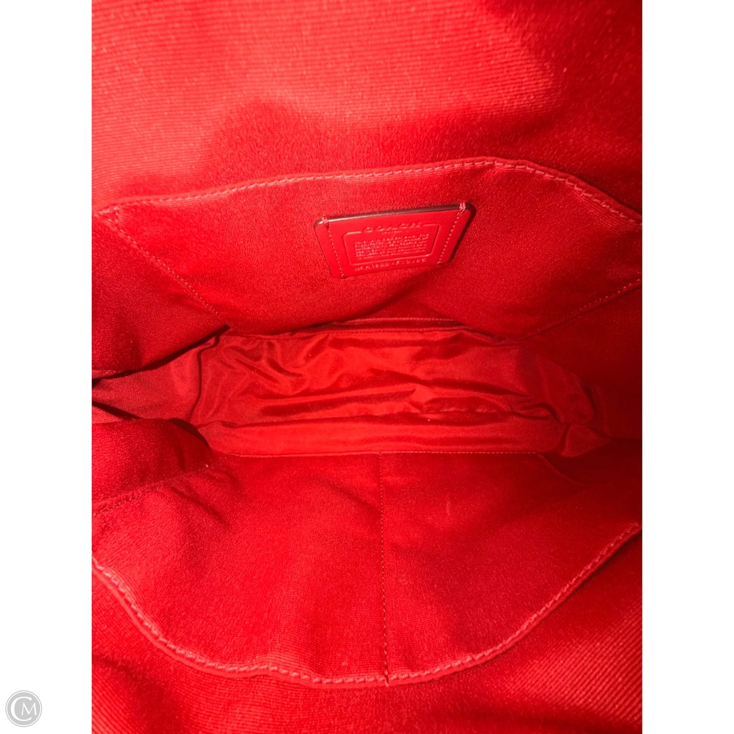Handbag Designer By Coach, Size: Large