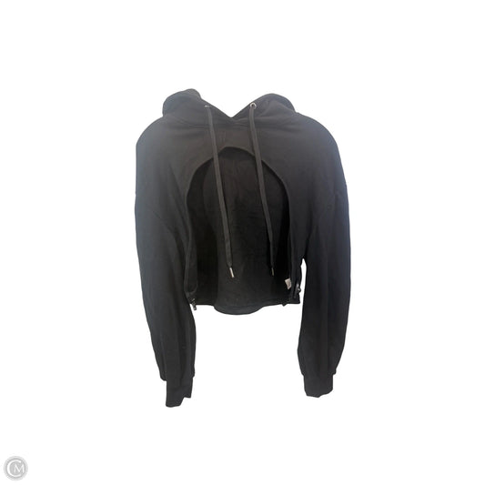 Athletic Top Long Sleeve Hoodie By Fashion Nova In Black, Size: 1x