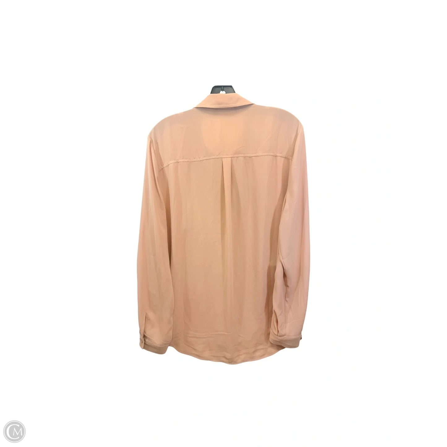 Tunic Long Sleeve By New York And Co In Tan, Size: L