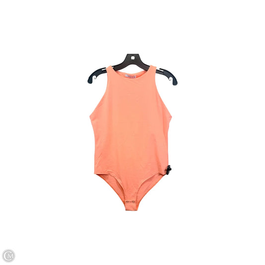 Bodysuit By Reoria In Orange, Size: L