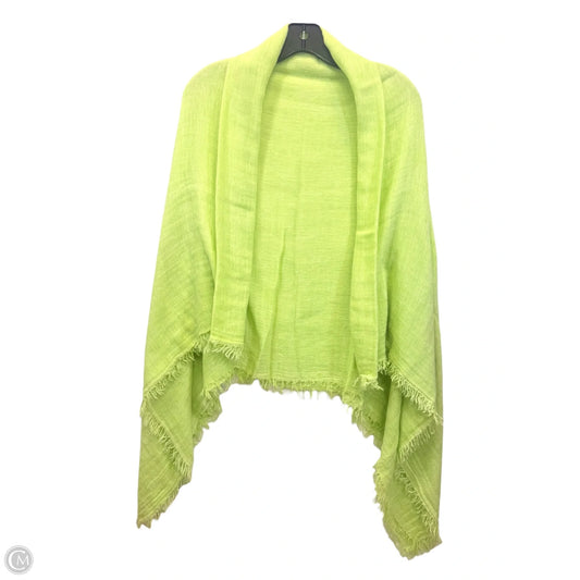 Shawl By Free People In Green, Size: Osfm