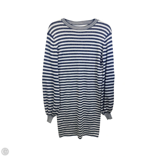 Dress Party Midi By Maje In Striped Pattern, Size: L