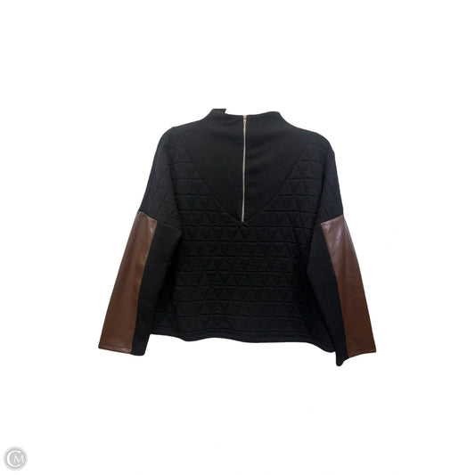 Sweater By Thml In Black & Brown, Size: L