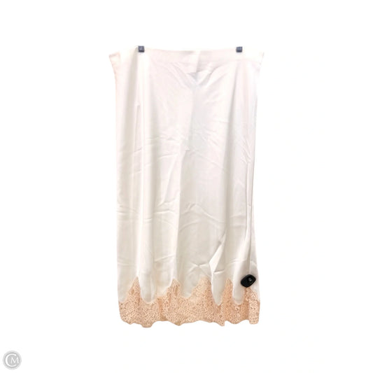 Skirt Maxi By Wilfred In Cream, Size: Xl