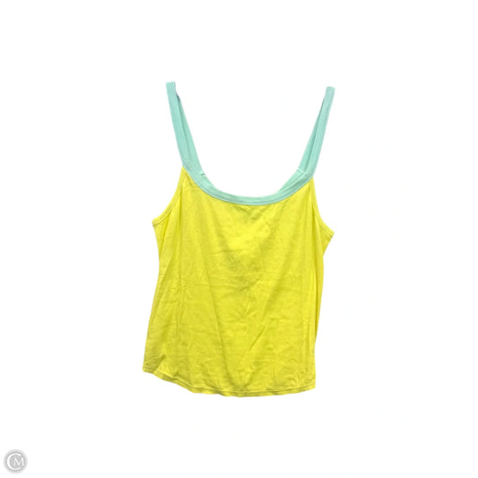 Tank Top By Free People In Blue & Green, Size: Xl