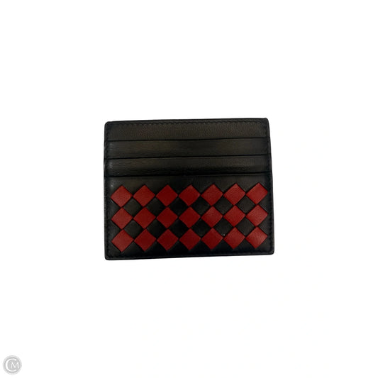 Id/card Holder Luxury Designer By Bottega Veneta, Size: Small