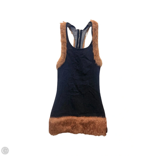 Dress Casual Short By Fashion Nova In Black & Tan, Size: Xs