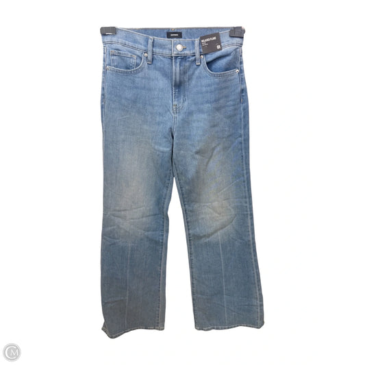 Jeans Flared By Express In Blue Denim, Size: 6