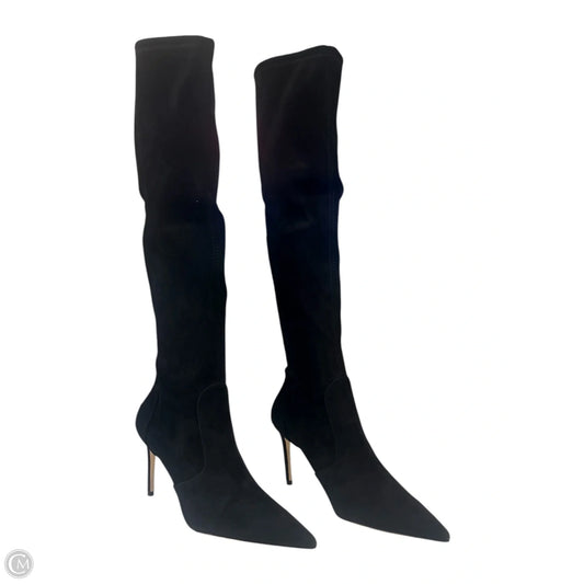 Boots Designer By Stuart Weitzman In Black, Size: 12