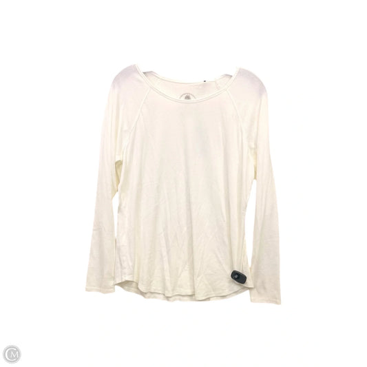Top Long Sleeve By Tommy Bahama In White, Size: Xl