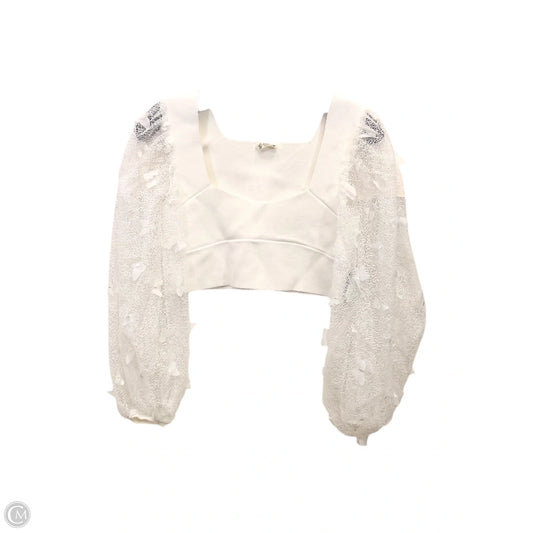 Top Long Sleeve By Free People In White, Size: Xl