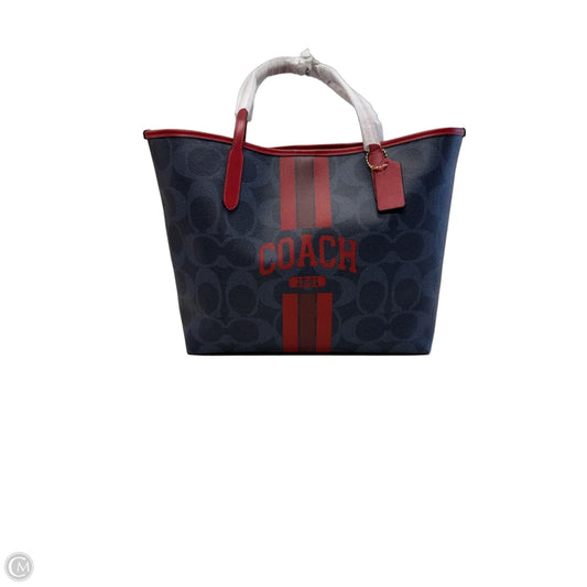 Tote Designer By Coach, Size: Medium