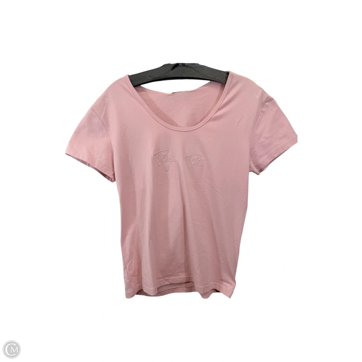 Top Short Sleeve Basic By Project Paris In Pink, Size: M
