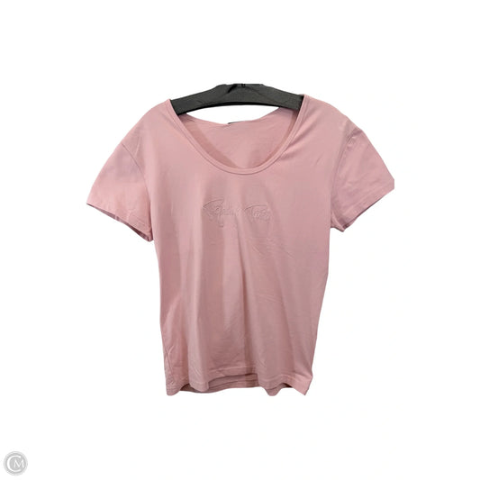 Top Short Sleeve Basic By Project Paris In Pink, Size: M