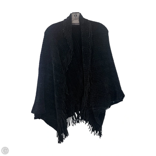 Shawl By Willy & Babbish Boutique In Black, Size: Osfm
