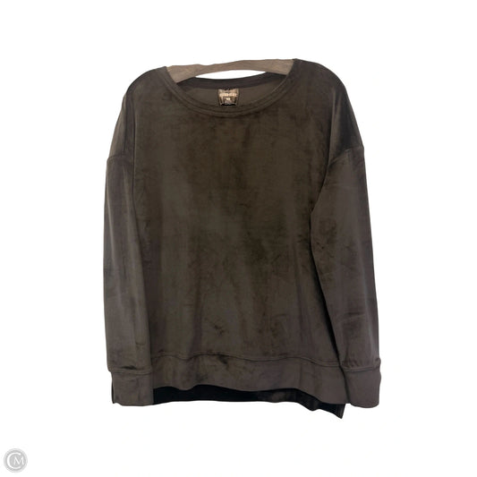 Top Long Sleeve By 32 Degrees In Black, Size: S