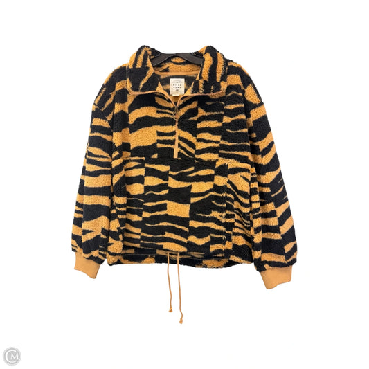 Sweatshirt Collar By Billabong In Animal Print, Size: M
