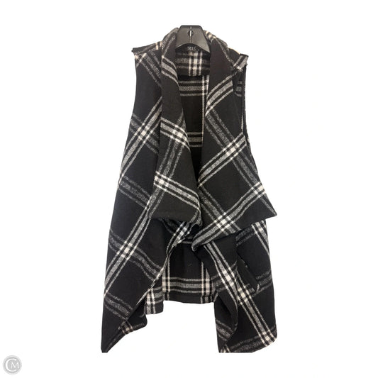 Vest Fleece By Tcec In Black & White, Size: S