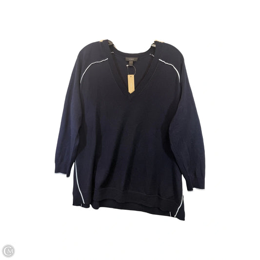 Sweater By J. Crew In Navy, Size: L